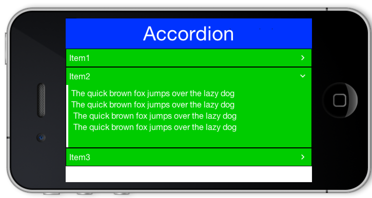 Accordion Component